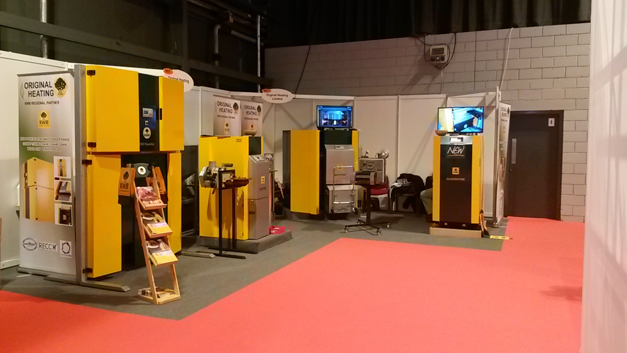 Original Heating Exhibits at the All-Energy Show
